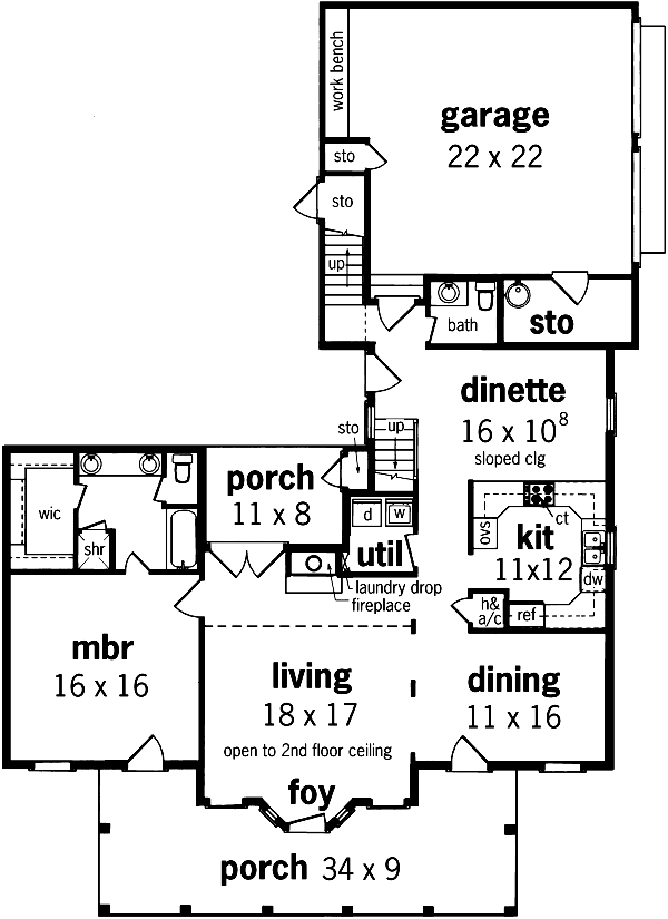 Click on house plans image to enlarge