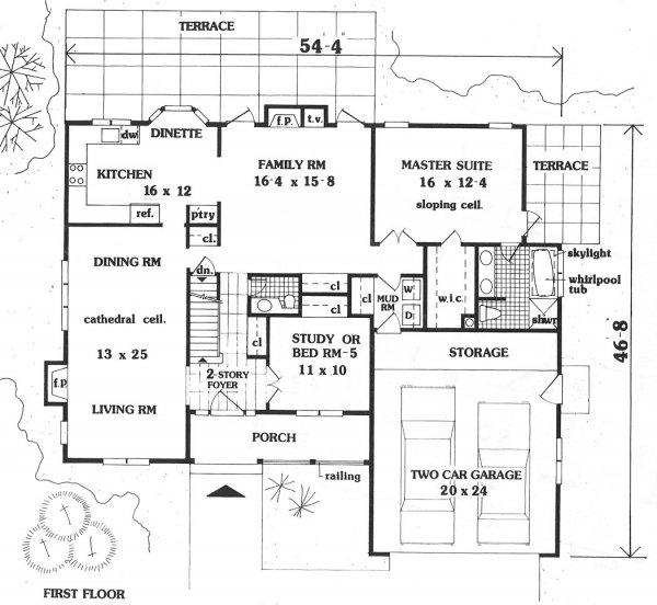 Click on house plans image to enlarge