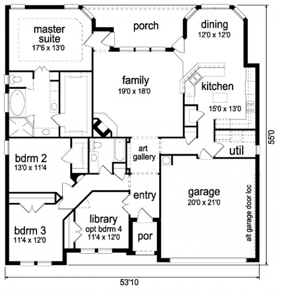 Click on house plans image to enlarge