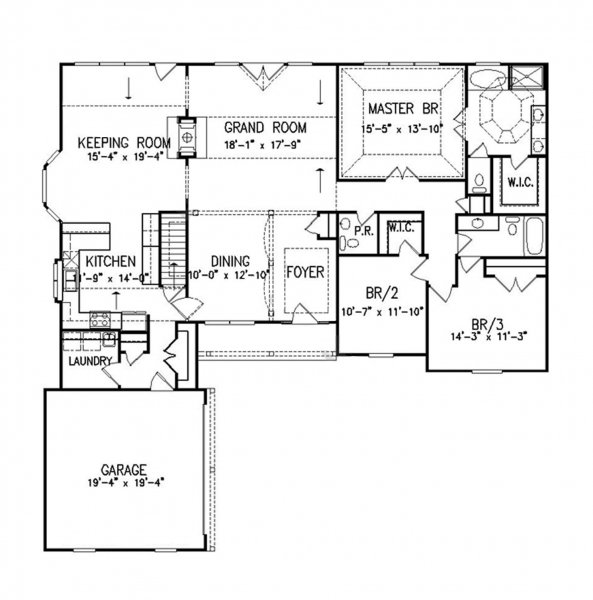 Click on house plans image to enlarge