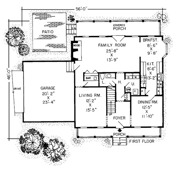 Click on house plans image to enlarge