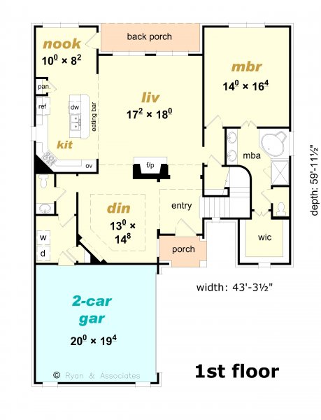 Click on house plans image to enlarge