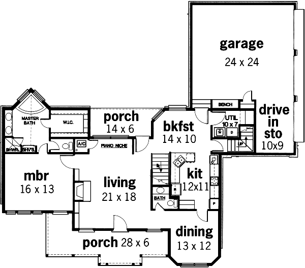 Click on house plans image to enlarge