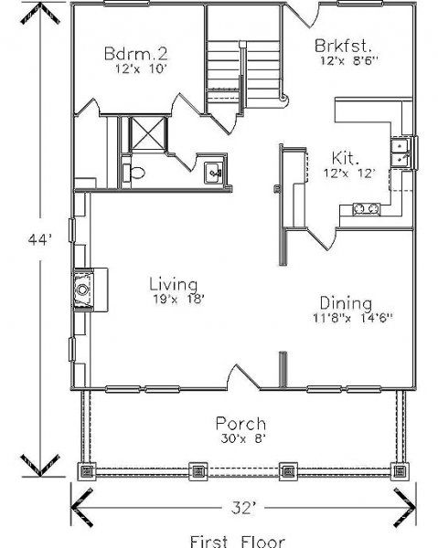 Click on house plans image to enlarge