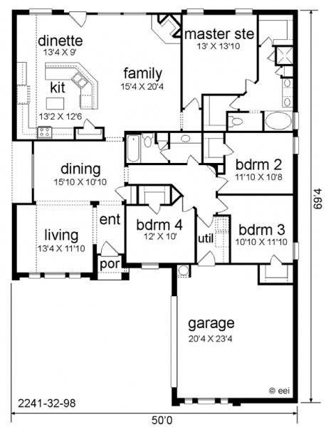 Click on house plans image to enlarge