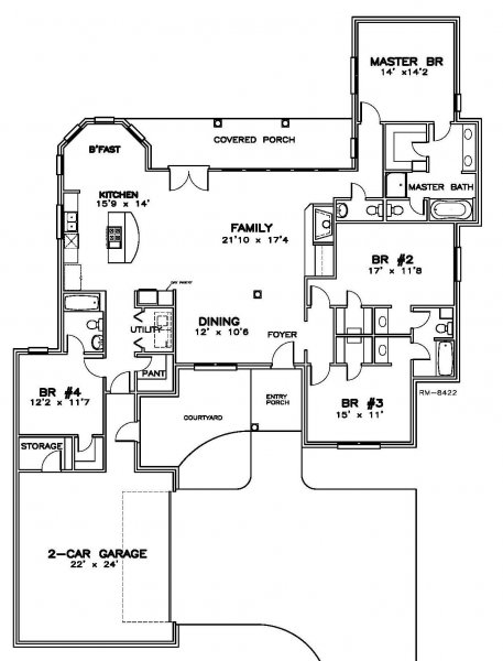 Click on house plans image to enlarge