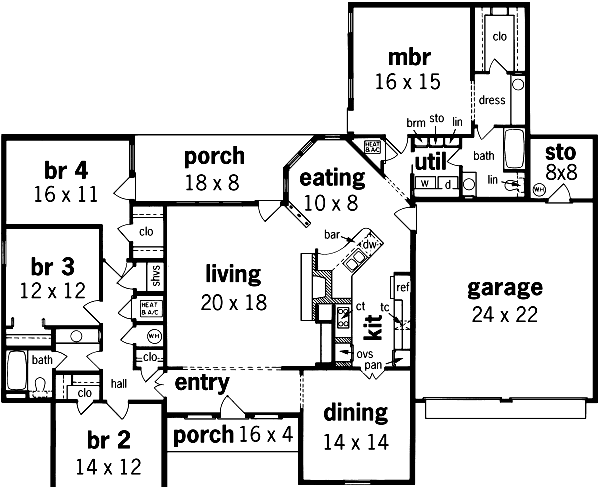 Click on house plans image to enlarge