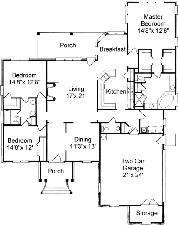 Click on house plans image to enlarge