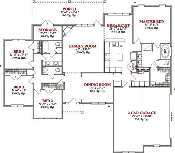 Click on house plans image to enlarge