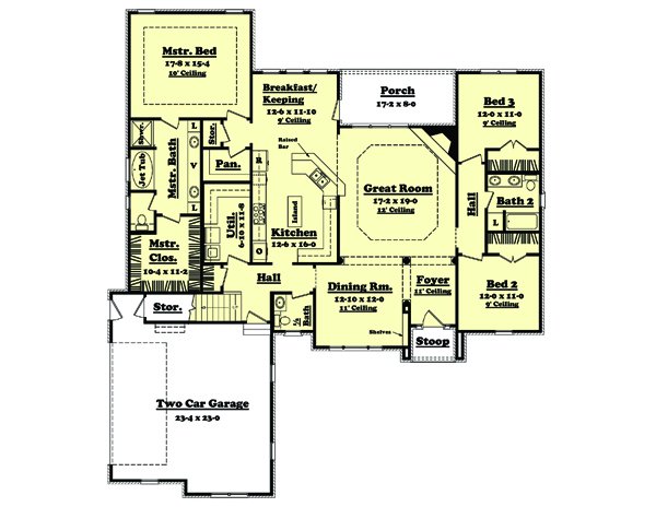 Click on house plans image to enlarge