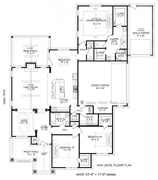 Click on house plans image to enlarge