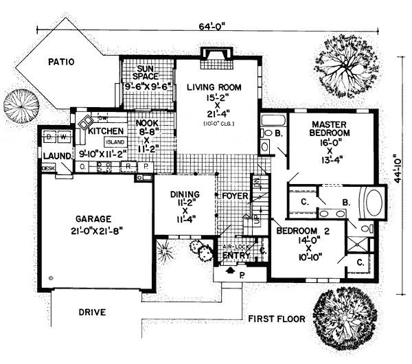 Click on house plans image to enlarge