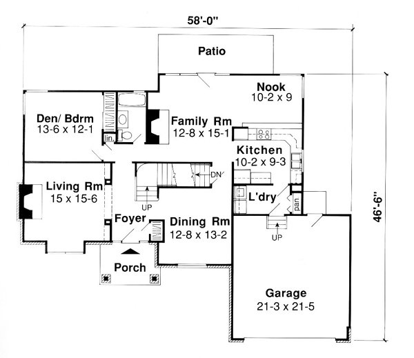 Click on house plans image to enlarge