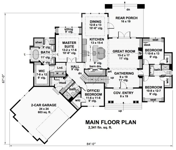 Click on house plans image to enlarge