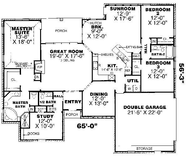 Click on house plans image to enlarge