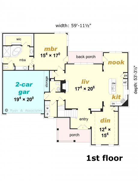 Click on house plans image to enlarge