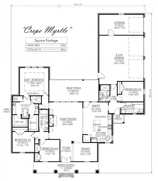 Click on house plans image to enlarge