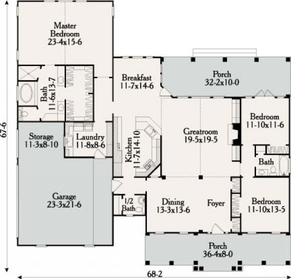 Click on house plans image to enlarge