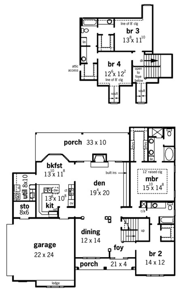 Click on house plans image to enlarge