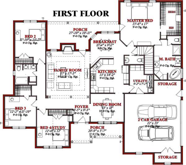 Click on house plans image to enlarge