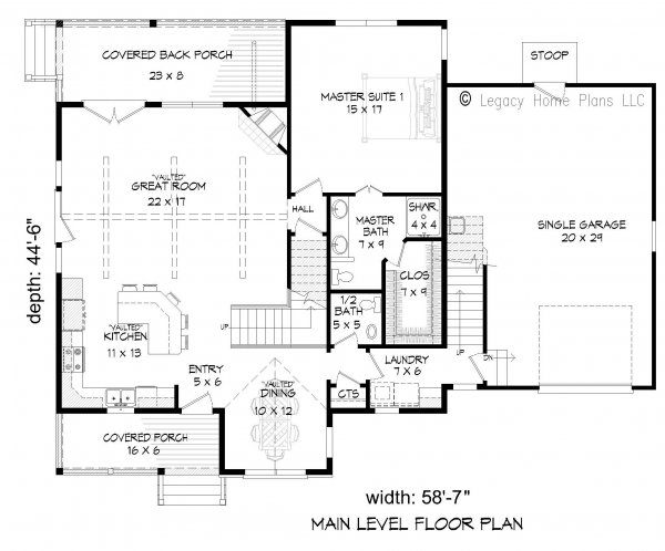 Click on house plans image to enlarge