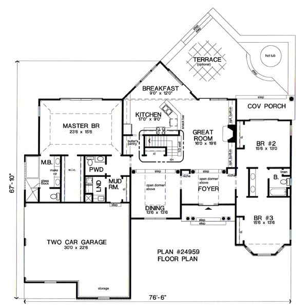 Click on house plans image to enlarge