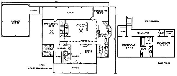 Click on house plans image to enlarge