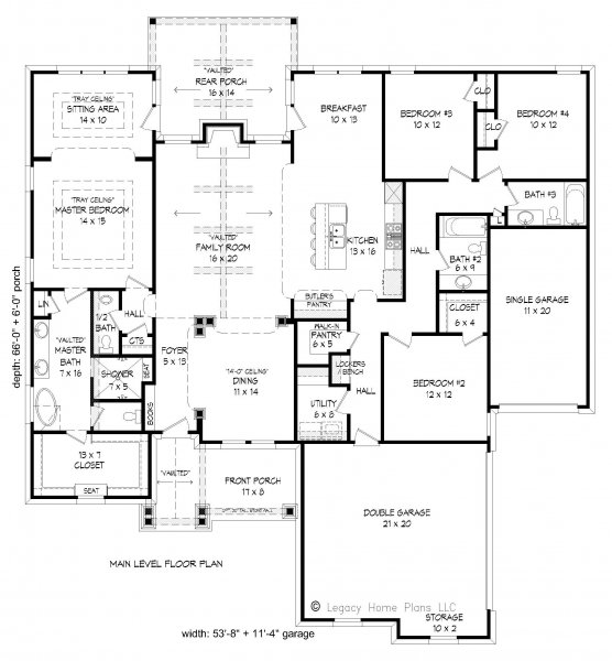 Click on house plans image to enlarge