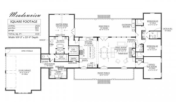 Click on house plans image to enlarge