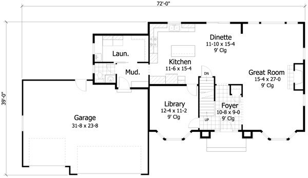 Click on house plans image to enlarge