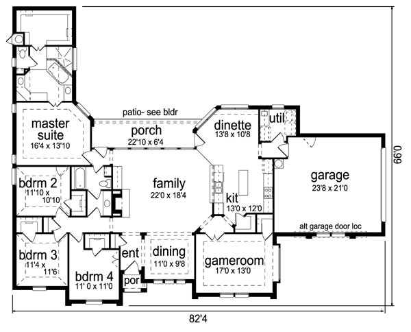 Click on house plans image to enlarge