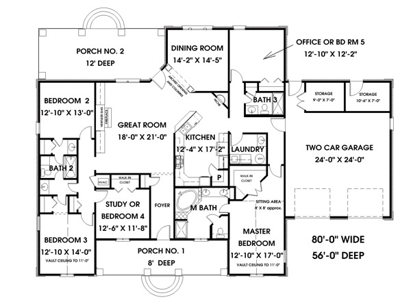 Click on house plans image to enlarge