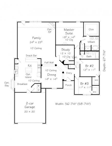 Click on house plans image to enlarge