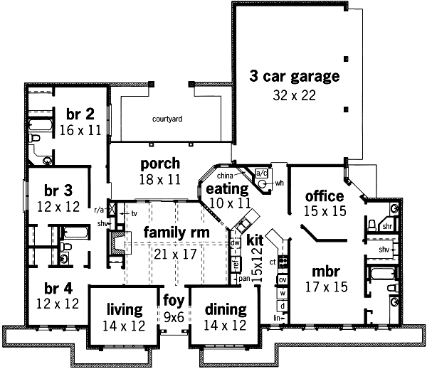 Click on house plans image to enlarge