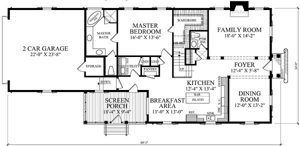 Click on house plans image to enlarge