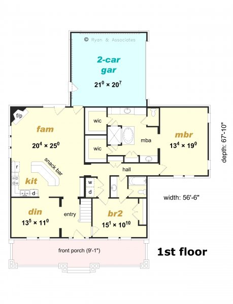 Click on house plans image to enlarge