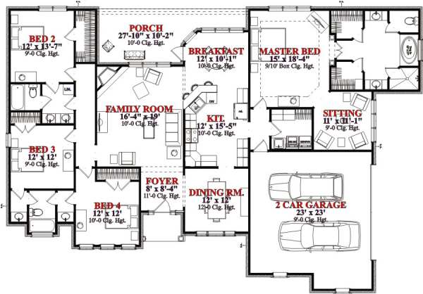 Click on house plans image to enlarge