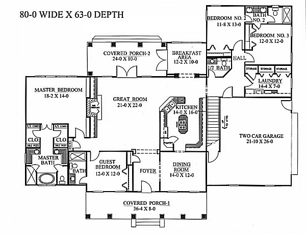 Click on house plans image to enlarge