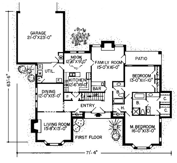 Click on house plans image to enlarge