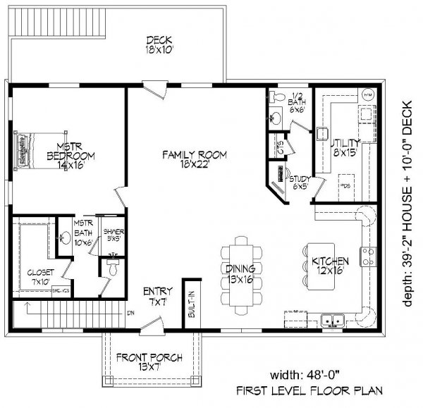 Click on house plans image to enlarge