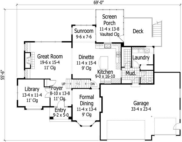 Click on house plans image to enlarge