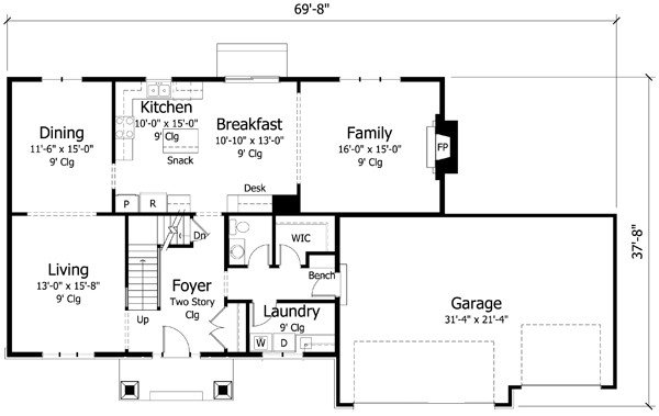 Click on house plans image to enlarge