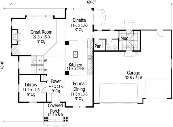 Click on house plans image to enlarge