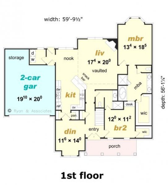 Click on house plans image to enlarge