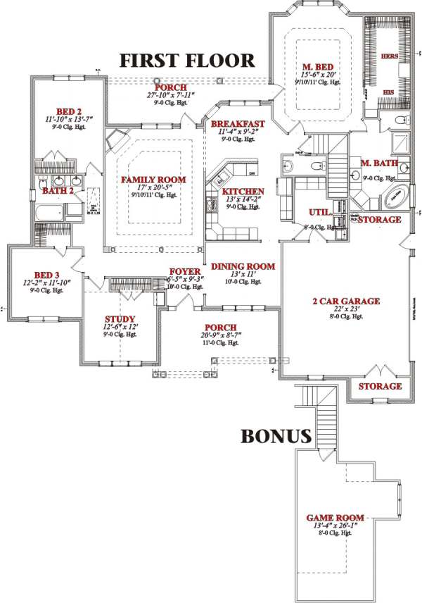 Click on house plans image to enlarge