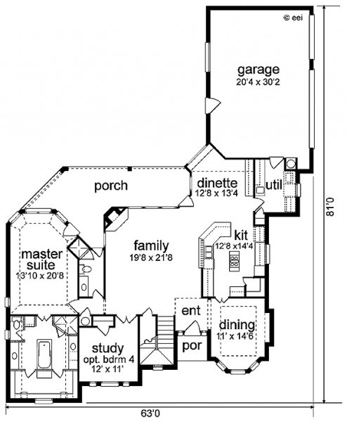 Click on house plans image to enlarge