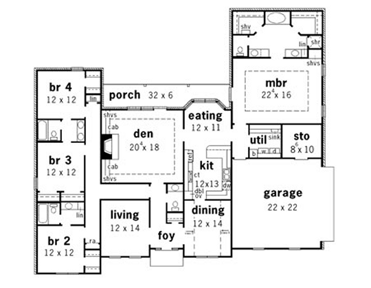 Click on house plans image to enlarge