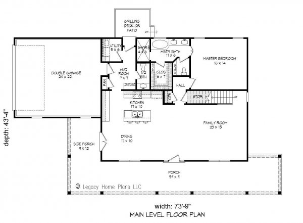 Click on house plans image to enlarge