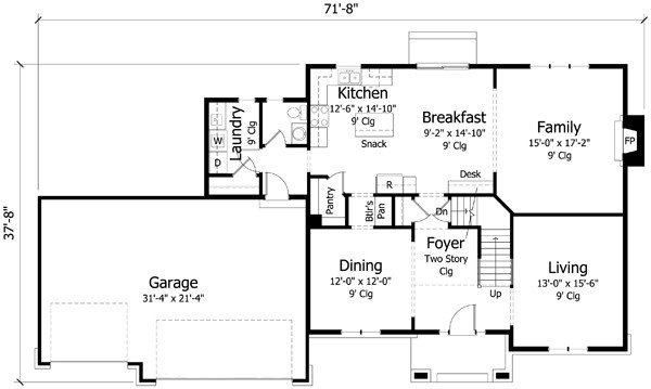 Click on house plans image to enlarge