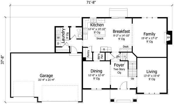 Click on house plans image to enlarge